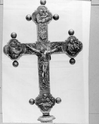 croce processionale - bottega italiana (sec. XVI)