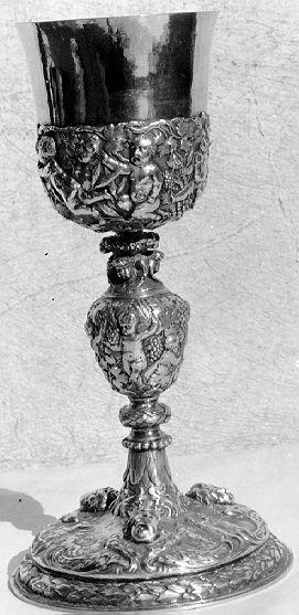 calice - bottega italiana (fine/inizio secc. XVI/ XVII)