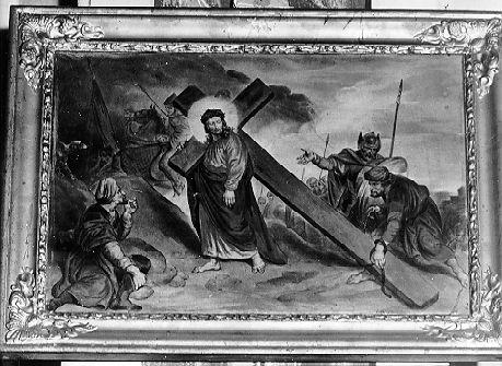 stazioni della via crucis (Via Crucis, serie) - ambito italiano (secc. XVIII/ XIX)