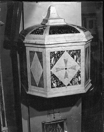 pulpito - bottega italiana (sec. XVIII)