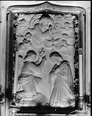 Annunciazione (rilievo) - bottega italiana (sec. XX)