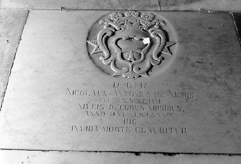 lastra tombale - bottega italiana (sec. XVIII)