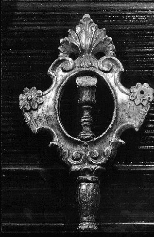 mazza processionale - bottega italiana (sec. XIX)