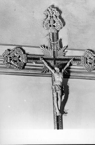 crocifisso - bottega italiana (sec. XIX)