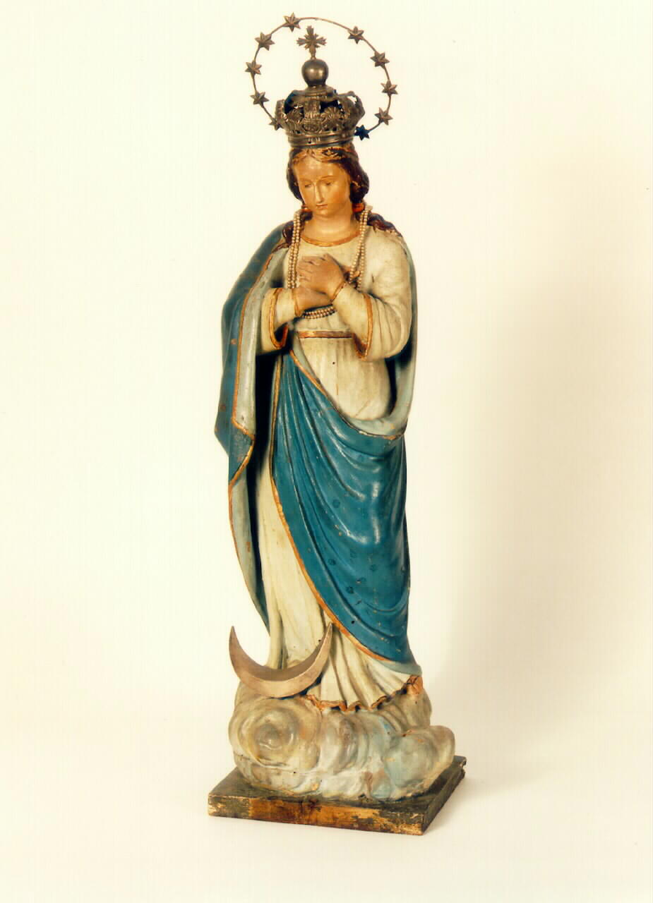Madonna Immacolata (statua) - ambito siciliano (Prima metà sec. XIX)