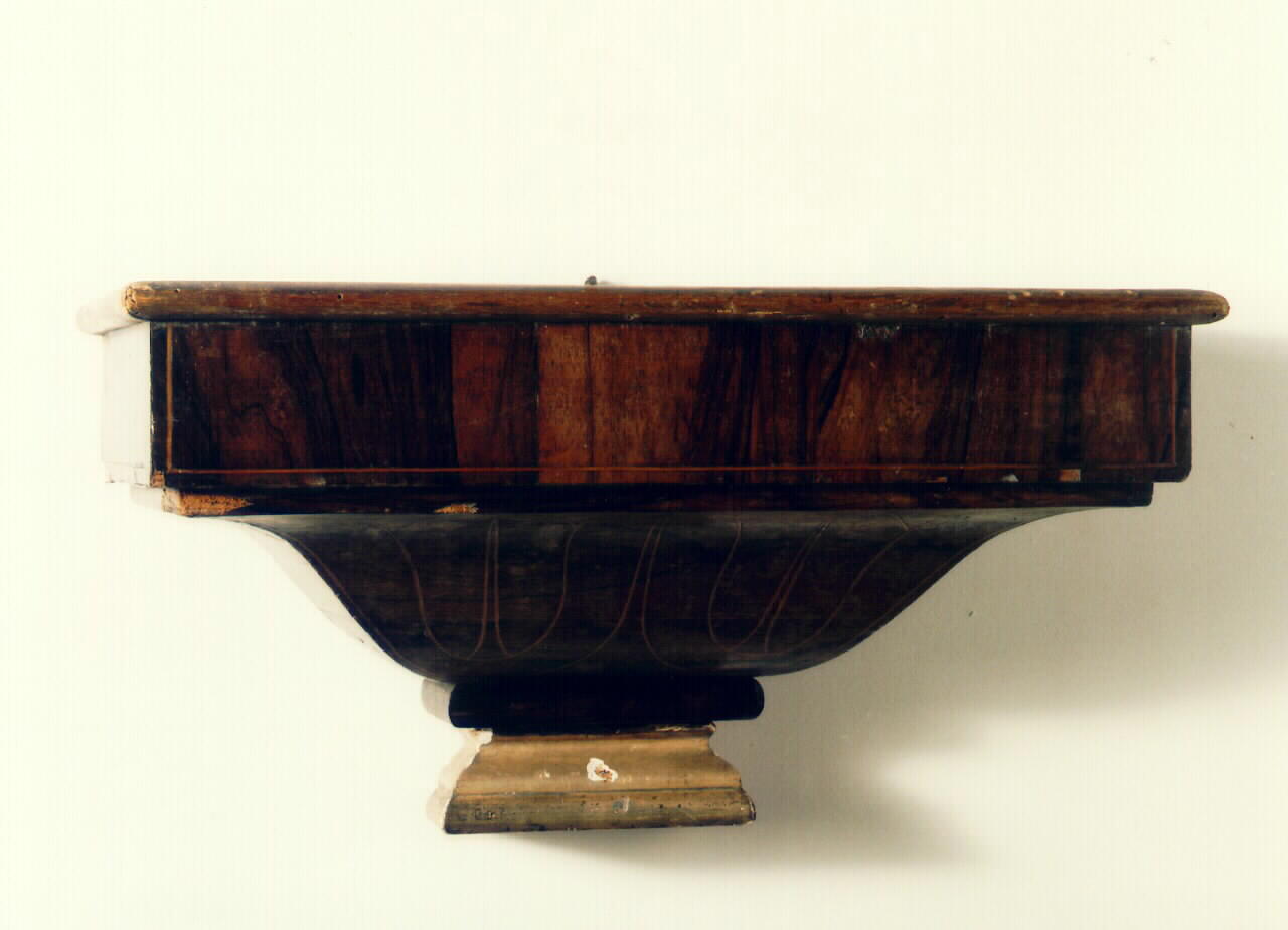 mensola - produzione siciliana (Seconda metà sec. XIX)