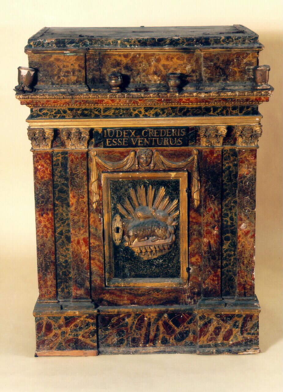 tabernacolo - produzione siciliana (Prima metà sec. XIX)