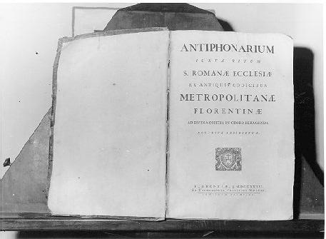 coperta di libro - produzione fiorentina (sec. XVIII)