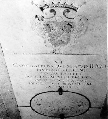 lastra tombale - bottega toscana (sec. XVIII)