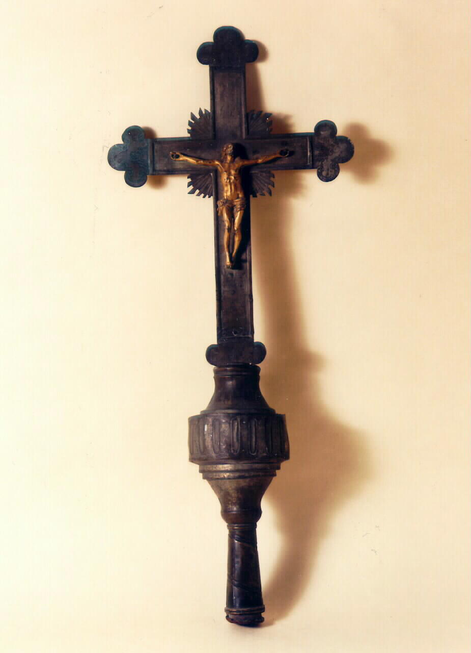 croce astile - bottega siciliana (sec. XIX)