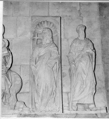 SANT'ANDREA e SAN PAOLO (statua, elemento d'insieme) di Guardi Andrea di Francesco (sec. XV)