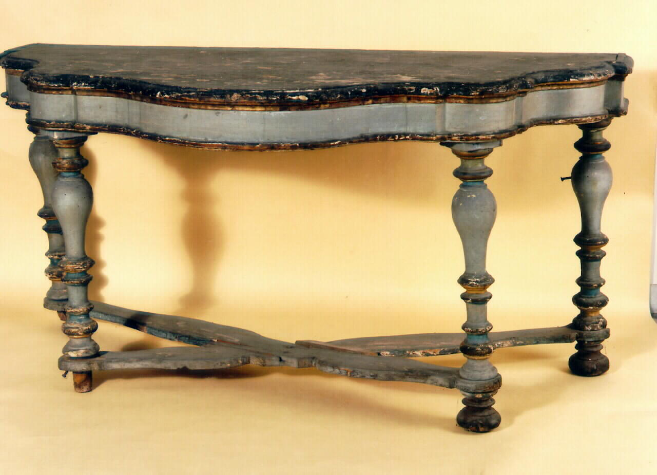 console - produzione siciliana (Prima metà sec. XIX)