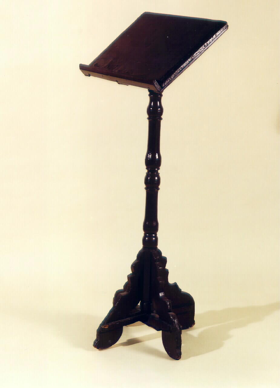 leggio - produzione siciliana (Seconda metà sec. XIX)