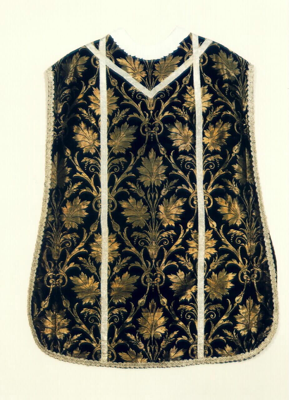 pianeta - manifattura siciliana (Prima metà sec. XIX)