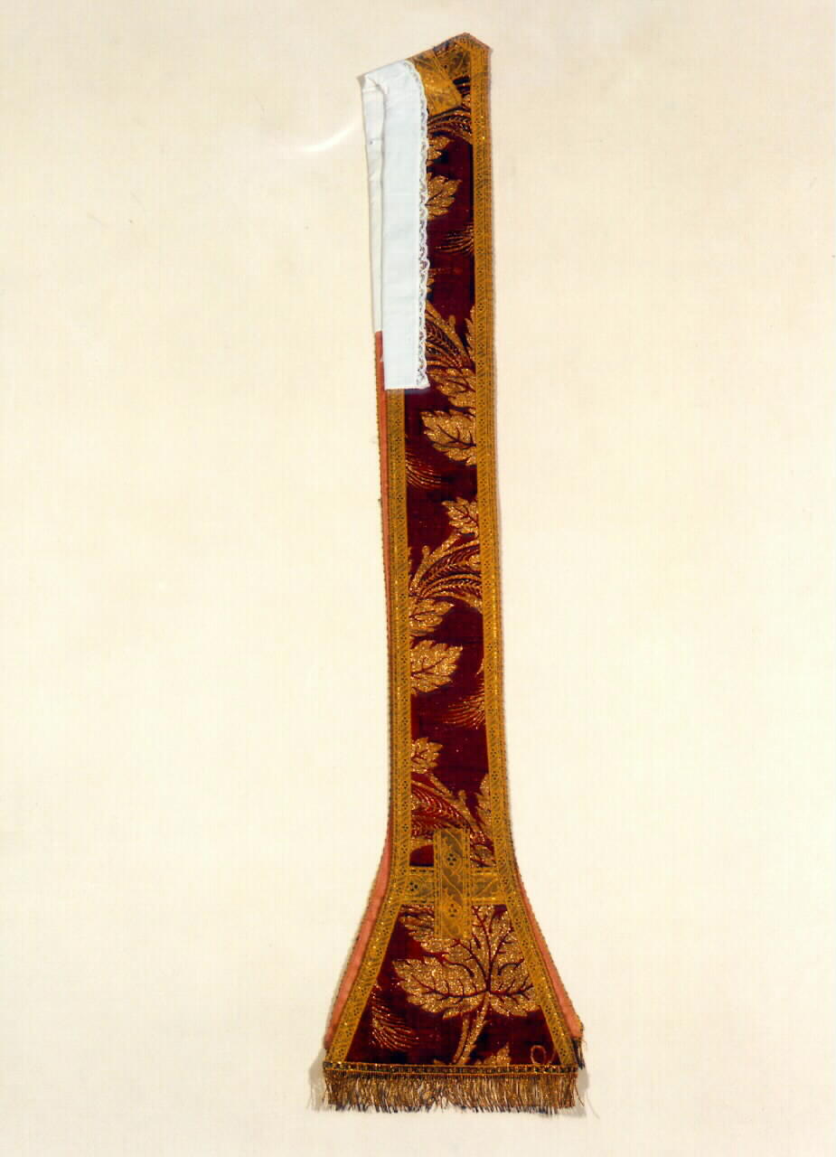 stola - manifattura siciliana (Prima metà sec. XIX)