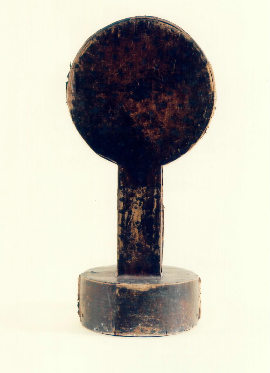 custodia di ostensorio - produzione siciliana (Seconda metà sec. XIX)