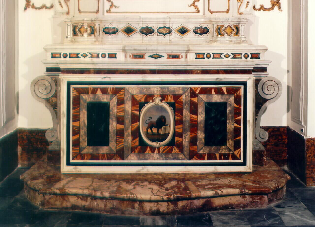 altare - ambito siciliano (primo quarto sec. XIX)