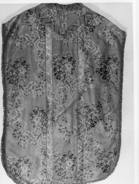 paramento liturgico - manifattura italiana (seconda metà sec. XVIII)