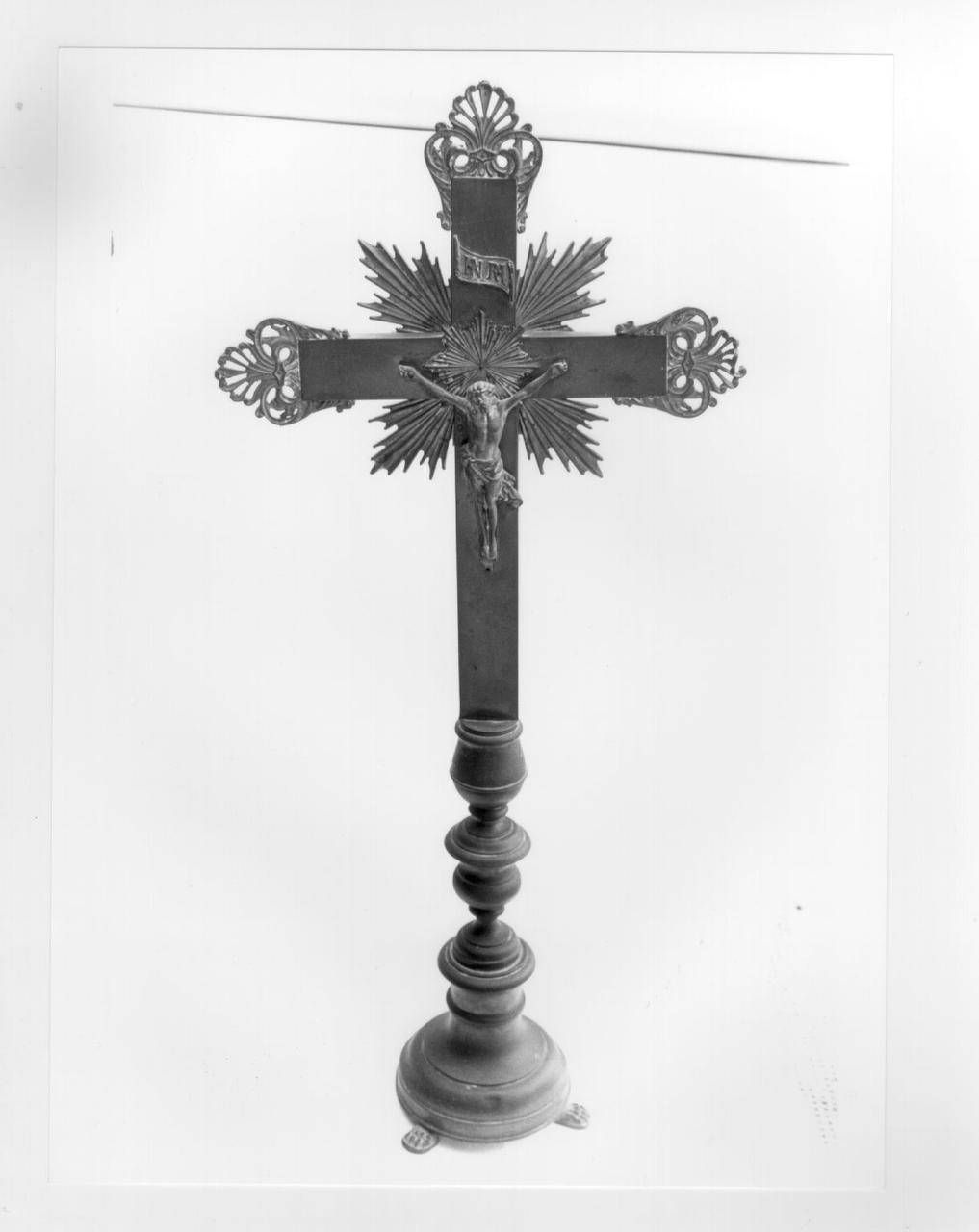 croce d'altare - produzione italiana (inizio sec. XX)