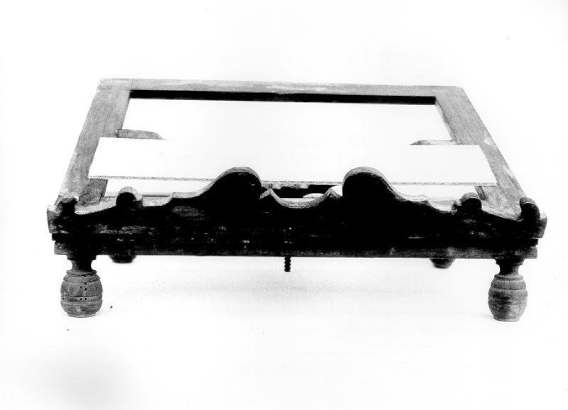 leggio d'altare - ambito lunigianese (seconda metà sec. XIX)