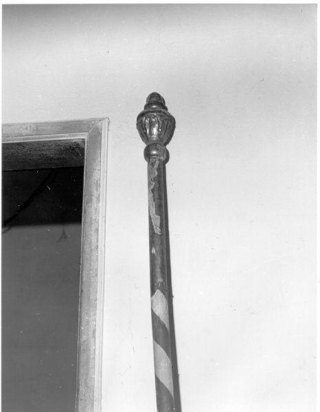 mazza processionale, serie - ambito apuano (secc. XIX/ XX)