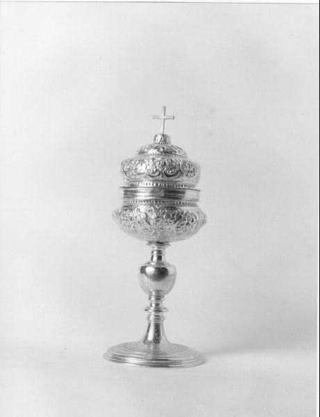 pisside - bottega ligure (sec. XVI)