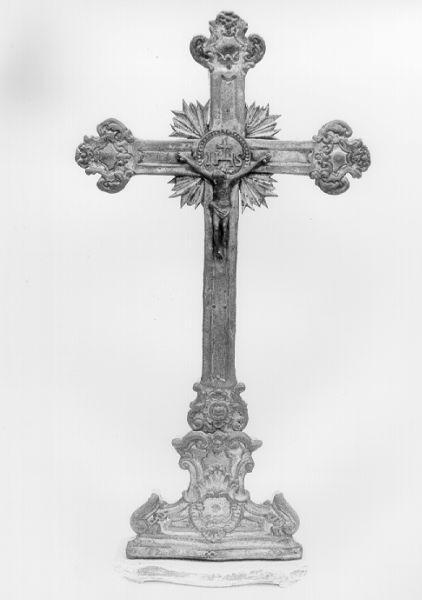 croce d'altare - bottega toscana (fine/inizio secc. XVII/ XVIII)