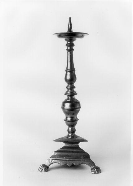 candeliere, serie - manifattura italiana (seconda metà sec. XVIII)