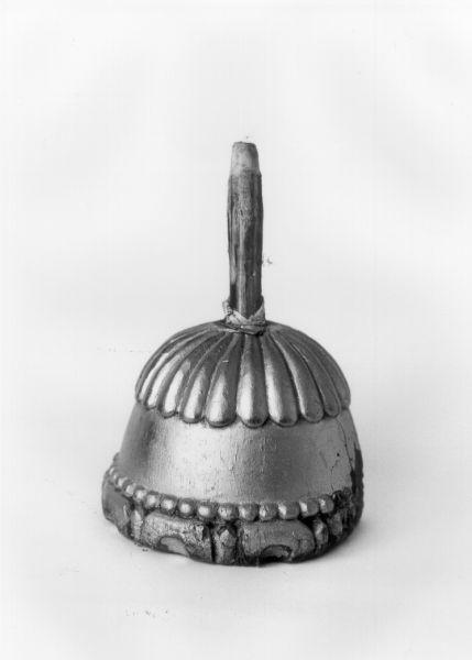 base per croce d'altare - ambito lunigianese (fine/inizio secc. XVIII/ XIX)