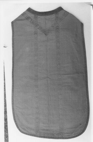 paramento liturgico - manifattura italiana (fine/inizio secc. XVIII/ XIX)