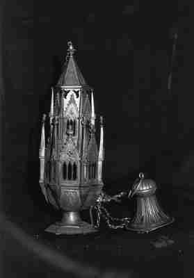 turibolo - a corpo architettonico di Pellegrini Vincenzo (attribuito) (seconda metà sec. XVIII)