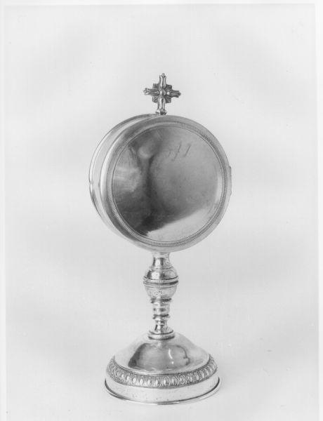 teca eucaristica - produzione italiana (fine/inizio secc. XIX/ XX)