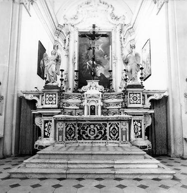 altare maggiore - bottega toscana (inizio sec. XVIII)