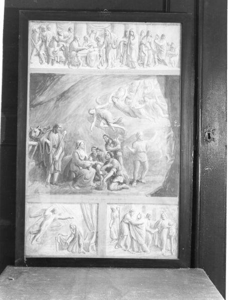 natività di Gesù (disegno, ciclo) di Ademollo Luigi (sec. XIX)