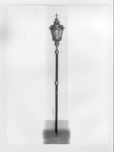 lanterna processionale - ambito italiano (seconda metà sec. XIX)