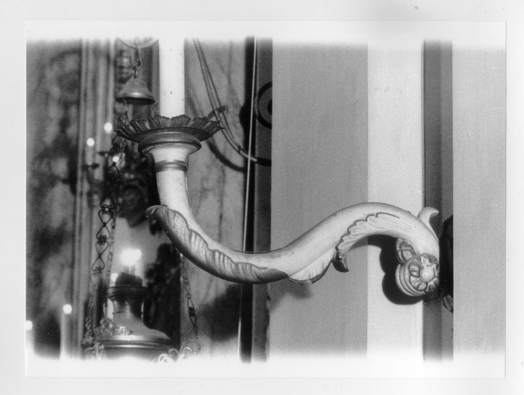 braccio di candelabro - ambito pisano (seconda metà sec. XVIII)