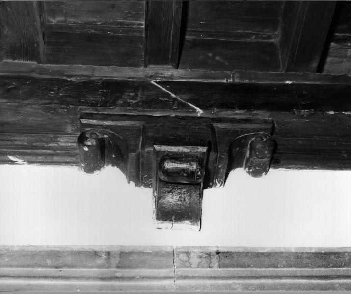 capitello - bottega toscana (secc. XVI/ XVII)