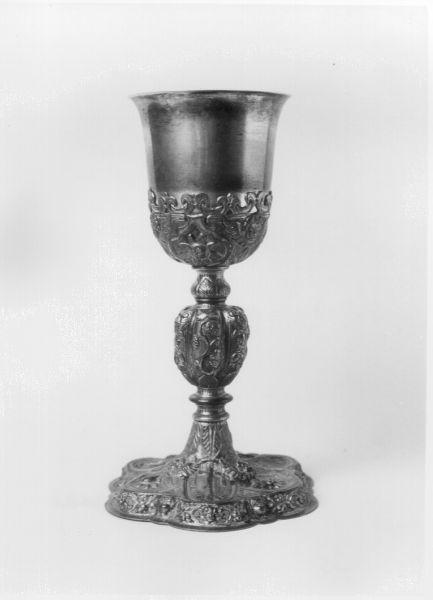 calice - bottega italiana (sec. XIX)