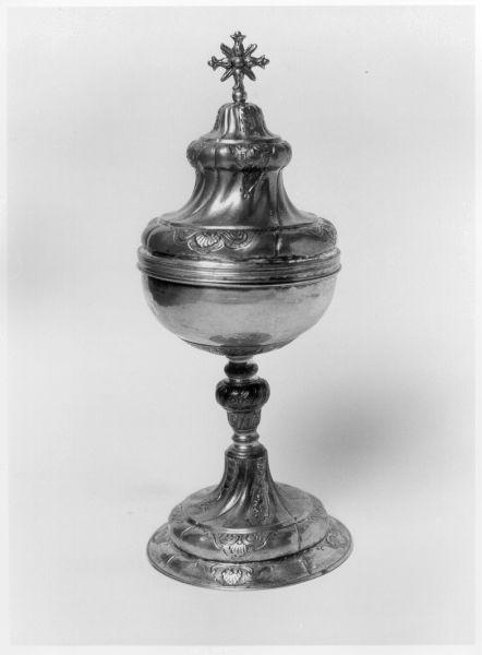 pisside - bottega italiana (sec. XIX)