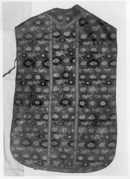 paramento liturgico - manifattura italiana (secc. XVIII/ XIX)