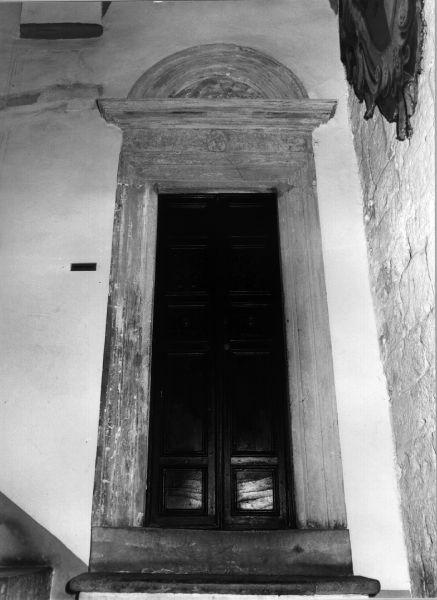 cornice architettonica - bottega toscana (sec. XVI)