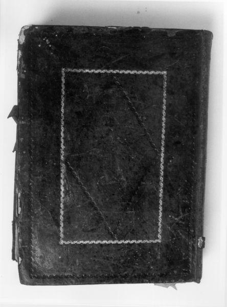 coperta di libro liturgico - produzione senese (sec. XVIII)