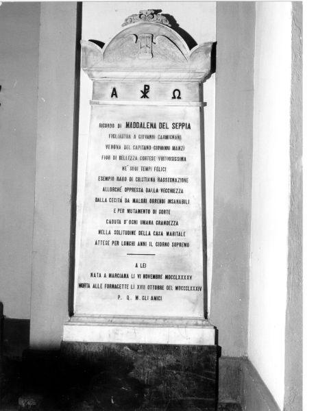 lapide - bottega toscana (sec. XIX)