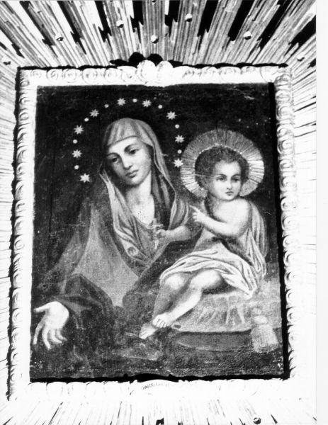Madonna con Bambino (dipinto) - ambito toscano (fine/inizio secc. XVIII/ XIX)