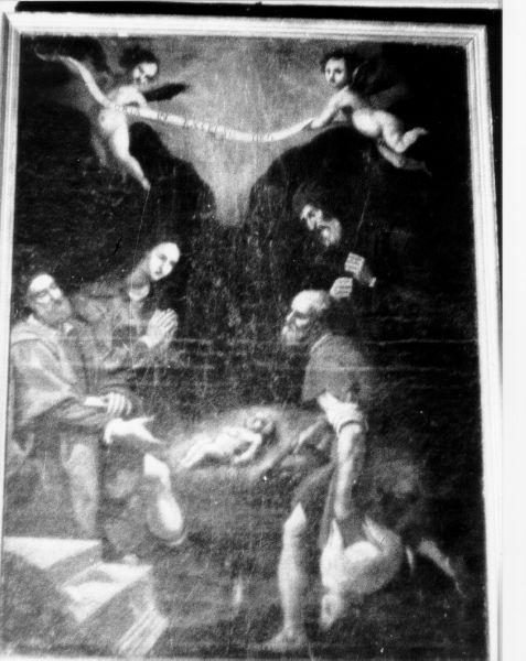 natività di Gesù (dipinto) - ambito toscano (sec. XVII)