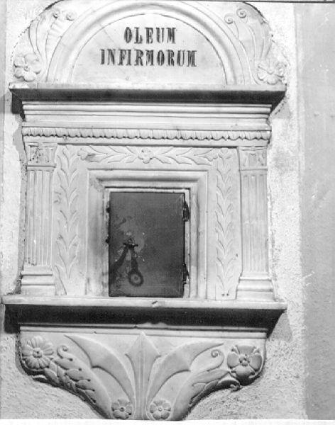 tabernacolo - bottega italiana (sec. XVI)