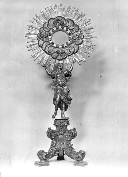 ostensorio - bottega italiana (prima metà sec. XVIII)