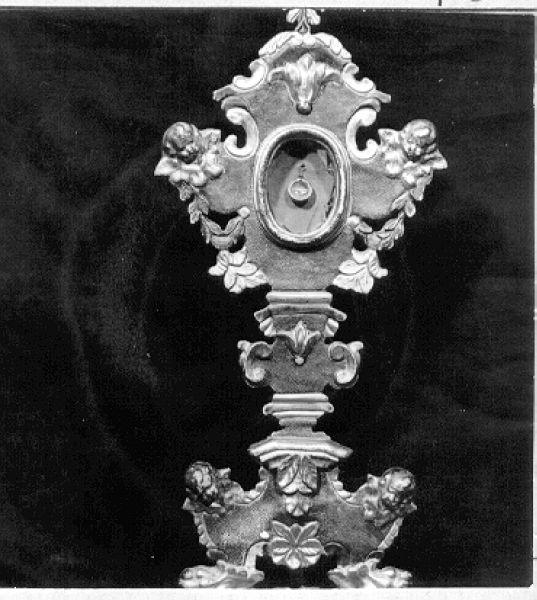 reliquiario - bottega italiana (sec. XIX)