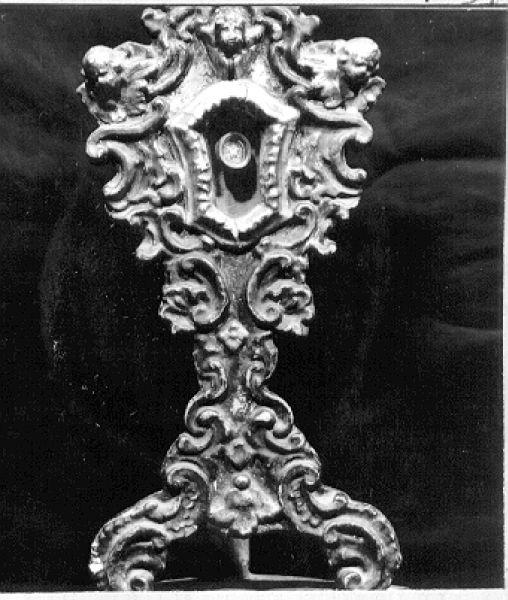 reliquiario - bottega italiana (sec. XIX)