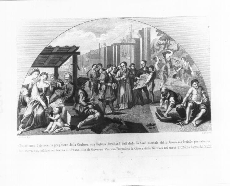 incisione, serie di Canuti Gaetano (sec. XIX)
